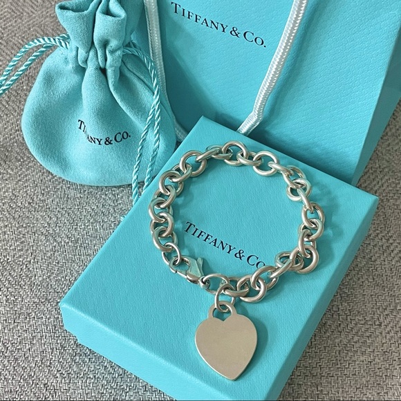 Tiffany & Co. Jewelry - Tiffany Heart Tag Charm Bracelet